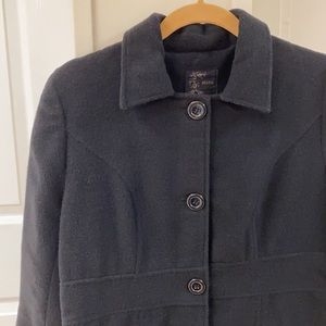 Black Peacoat - Like New